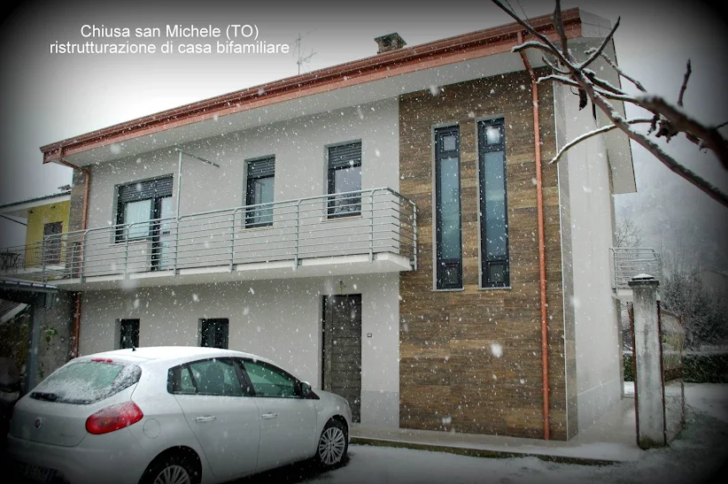 Ristrutturazione casa bifamiliare — Chiusa San Michele (TO)